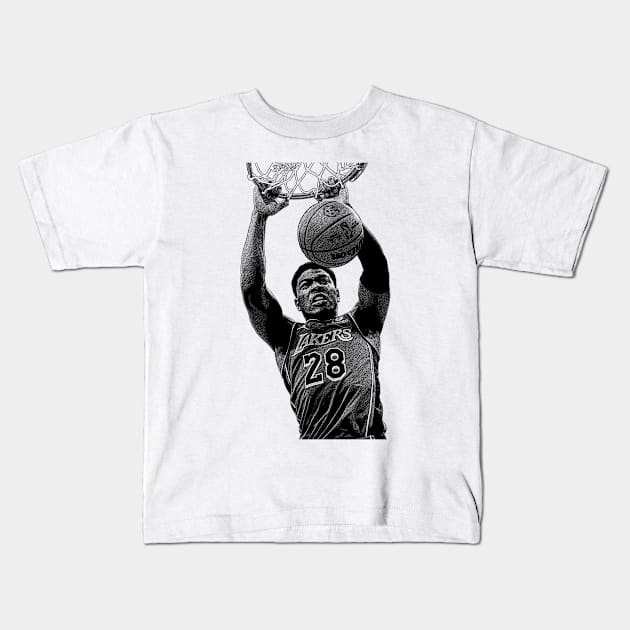 Rui Hachimura Kids T-Shirt by Puaststrol